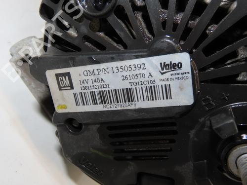 Alternator OPEL CORSA E (X15) 1.3 CDTI (08, 68) | BP36545008M7 - Image 3