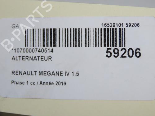Alternator RENAULT MEGANE IV Grandtour (K9A/M/N_) 1.5 dCi 110 | BP36493473M7 - Image 9