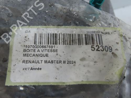 Used Gearbox Gearbox RENAULT MASTER III Van (FV) 2.3 dCi 165 RWD (FV0P, FV0U, FV10, FV12, FV1E) (163 hp) 31120165 31120165