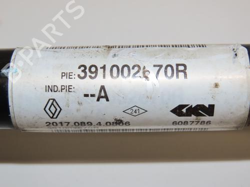 Right front driveshaft RENAULT KADJAR (HA_, HL_) 1.2 TCe 130 (HLMR) | BP29469701M39 
