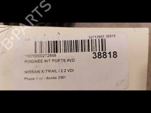 Front right interior door handle NISSAN X-TRAIL I (T30) 2.2 Di 4x4 | BP9612835I14 