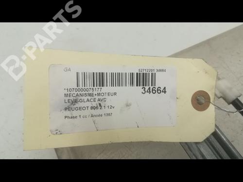 Front right window mechanism PEUGEOT 806 (221) 2.1 td 12V | BP9595967C23 