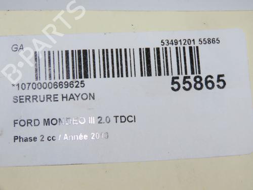 Bagklap lås Bagklap lås FORD MONDEO IV (BA7) 2.0 TDCi (140 hp) 36427310 36427310