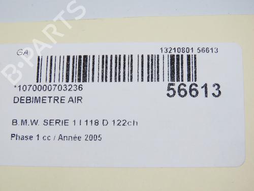 Mass air flow sensor BMW 1 (E87) 118 d | BP32511393M95