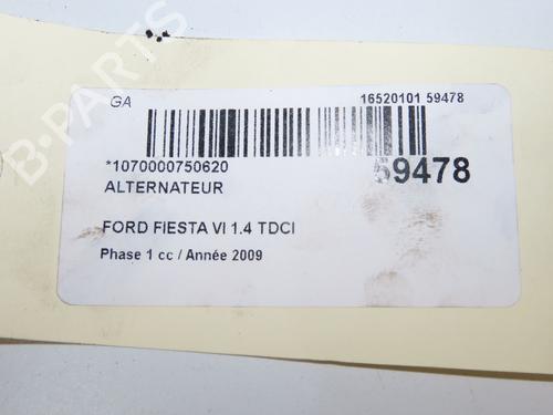 Alternator FORD FIESTA VI (CB1, CCN) 1.4 TDCi | BP39756424M7 - Image 4