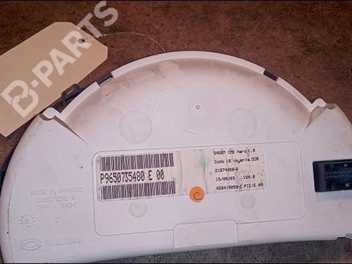 Instrument cluster CITROËN C3 Pluriel (HB_) 1.4 | BP9618482C47 