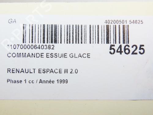Used Steering column stalk RENAULT ESPACE III (JE0_) 2.0 (JE0A) (114 hp) 28830417