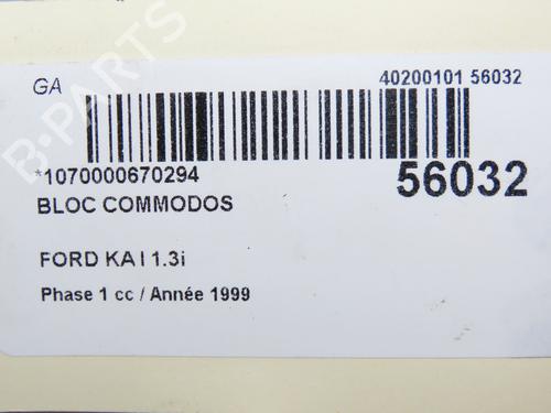 Used Steering column stalk FORD KA (RB_) 1.3 i (60 hp) 30447525