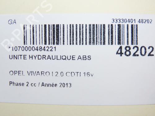 Used ABS pump ABS pump OPEL VIVARO A Van (X83) 2.0 CDTI (F7) (90 hp) 23173665 23173665