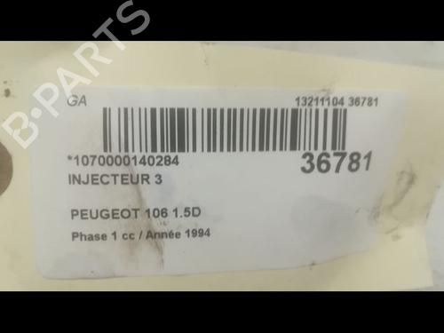 Used Injector PEUGEOT 106 I (1A, 1C) 1.5 D (58 hp) 23171612