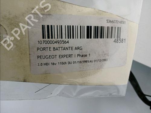 Left tailgate PEUGEOT EXPERT Van (222) 2.0 HDI | BP16688283C76 