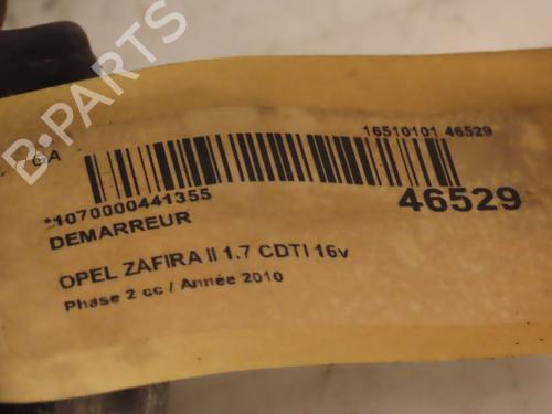 Starter OPEL ZAFIRA / ZAFIRA FAMILY B (A05) 1.7 CDTI (M75) | BP16586270M8 
