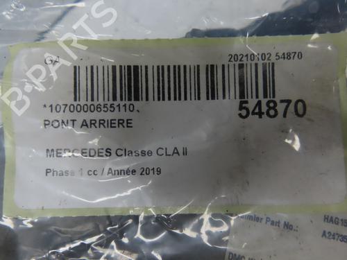 Differenziale posteriore MERCEDES-BENZ CLA (C118) AMG CLA 35 4-matic (118.351) | BP30630838M24 