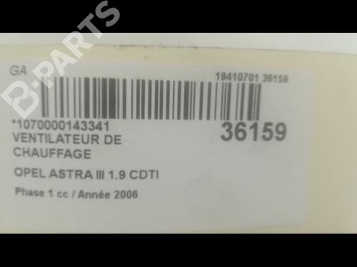 Heater blower motor OPEL ASTRA H GTC (A04) 1.9 CDTI (L08) | BP9600134M62 