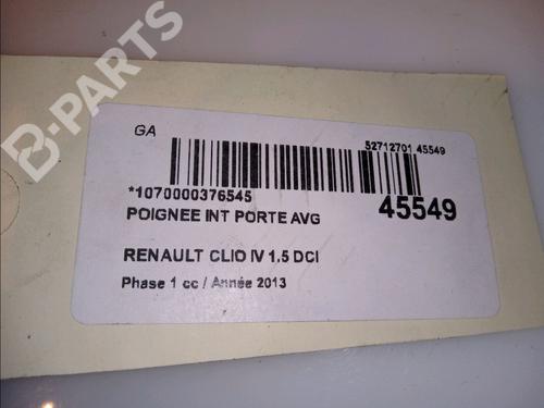 Front left interior door handle RENAULT CLIO IV (BH_) 1.5 dCi 90 | BP11102429I13 