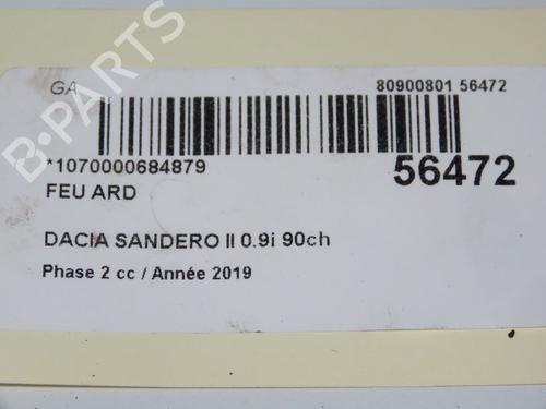 Right taillight DACIA SANDERO II TCe 90 (B8M1, B8MA, B8AC) | BP32716255C35  - Image 5