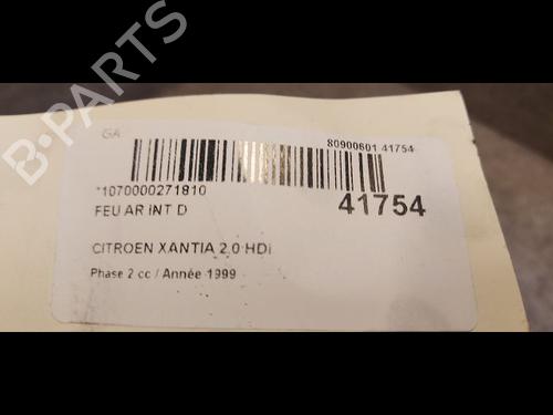 Used Right tailgate light Right tailgate light CITROËN XANTIA (X1_, X2_) 2.0 HDI 109 (109 hp) 23177842 23177842