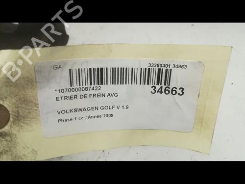Left front brake caliper VW GOLF V (1K1) 1.9 TDI | BP14878074M105 
