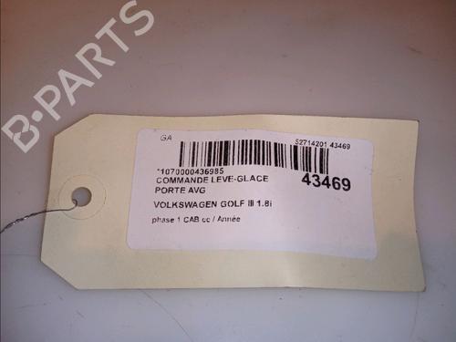 Left front window switch VW GOLF III Cabriolet (1E7) 1.8 | BP12944202I27