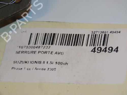 Venstre fortil lås SUZUKI IGNIS II (MH) 1.5 4x4 (RM415) (99 hp) 16667286