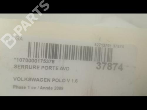 Front right lock VW POLO V (6R1, 6C1) 1.6 TDI | BP9602241C97 