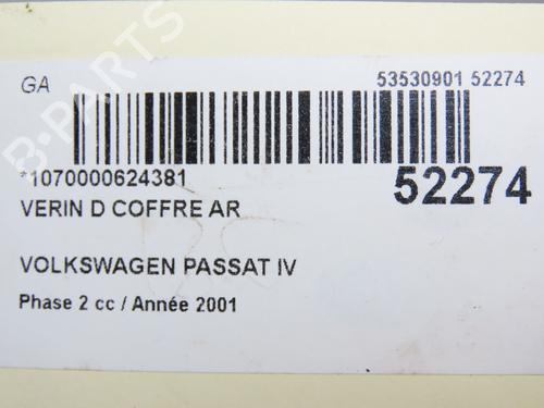 Used Tailgate lift support VW PASSAT B5.5 (3B3) 1.9 TDI (130 hp) 30404075