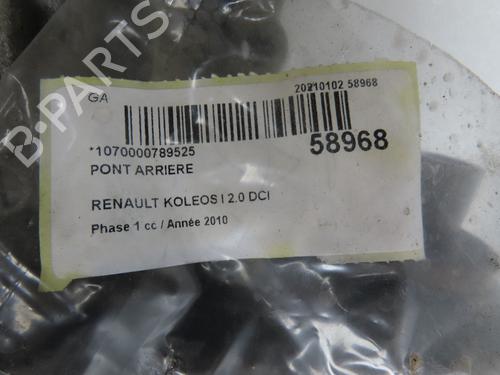 Used Rear differential Rear differential 38182310 38182310
