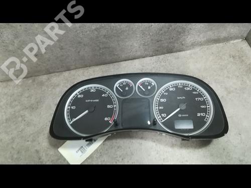 Used Instrument cluster PEUGEOT 307 (3A/C) 2.0 HDi 90 (90 hp) 9610484