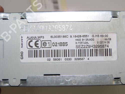 Radio SEAT IBIZA IV (6J5, 6P1) 1.4 | BP32354736E6