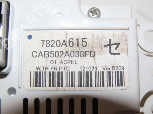 Climate control CITROËN C4 AIRCROSS 1.6 HDi 115 | BP29294181I5 