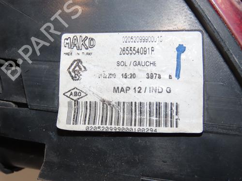 Left taillight RENAULT CLIO IV (BH_) 1.5 dCi 75 | BP28969651C34 