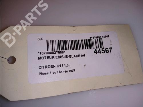 Front wiper motor CITROËN C1 (PM_, PN_) 1.0 | BP11104608M29 
