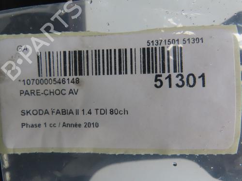 Front bumper SKODA FABIA II (542) 1.4 TDI | BP28968238C7 