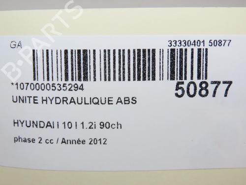 ABS pump HYUNDAI i10 I (PA) 1.2 | BP19319484M43 