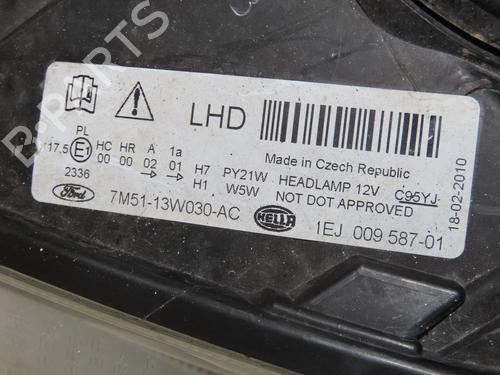 Left headlight FORD C-MAX (DM2) 1.8 TDCi | BP36246819C28 - Image 4