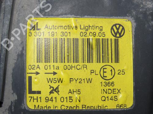 Left headlight VW TRANSPORTER T5 Van (7HA, 7HH, 7EA, 7EH) 1.9 TDI | BP28969463C28 