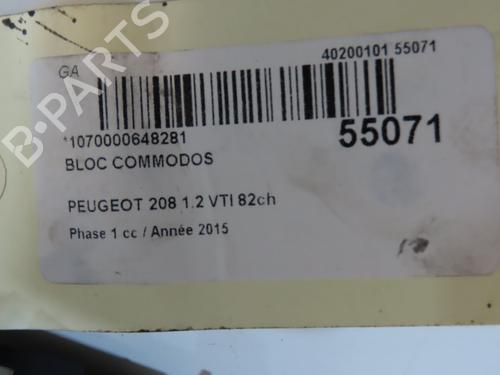 Used Steering column stalk PEUGEOT 208 I (CA_, CC_) 1.2 VTI 82 (82 hp) 31056229