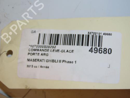 Used Left rear window switch MASERATI GHIBLI III (M157) 3.0 D (275 hp) 17134427