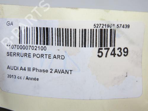 rear-right-lock-audi-a4-b8-avant-8k5-2007-2008-2009-2010-2011-2012-2013-2014-2015-2016-2017-33008130 main image