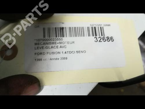 Front right window mechanism FORD FUSION (JU_) 1.4 TDCi | BP9605188C23 