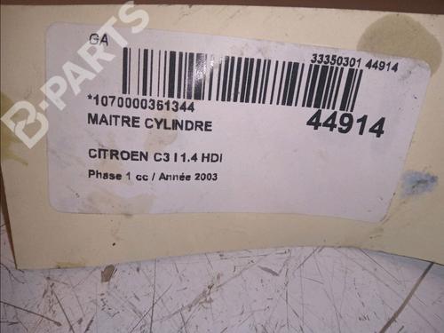 Brake master cylinder CITROËN C3 I (FC_, FN_) 1.4 HDi | BP11100453M77 