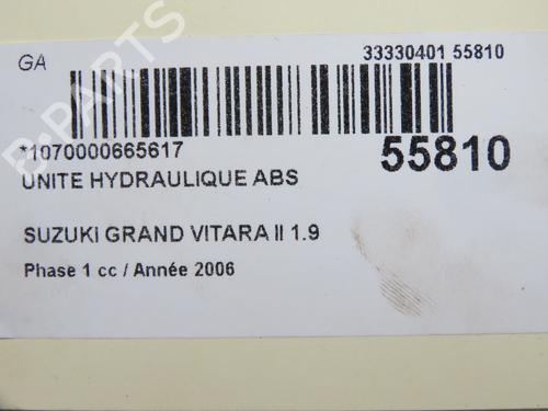 Módulo de ABS SUZUKI GRAND VITARA II (JT, TE, TD) 1.9 DDiS All-wheel Drive (JT419, TD44, JB419WD, JB419XD,... (129 hp) 32076103
