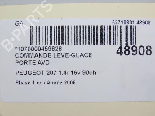Used Switch PEUGEOT 207 (WA_, WC_) 1.4 16V (88 hp) 16586443