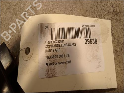 Used Right rear window switch PEUGEOT 308 II (LB_, LP_, LW_, LH_, L3_) 1.2 THP 110 (110 hp) 9607957