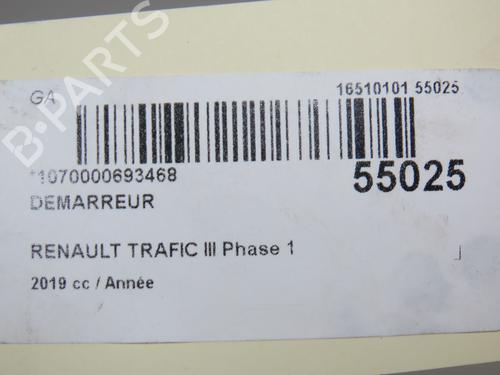 Used Starter RENAULT TRAFIC III Van (FG_) 2.0 dCi 120 (FGMN) (120 hp) 31077278