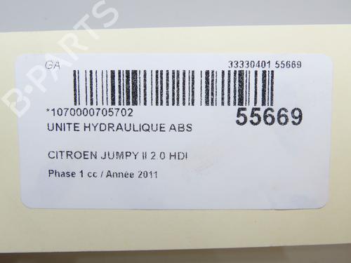 ABS pump CITROËN JUMPY II Van 2.0 HDi 120 | BP32332331M43 - Image 7