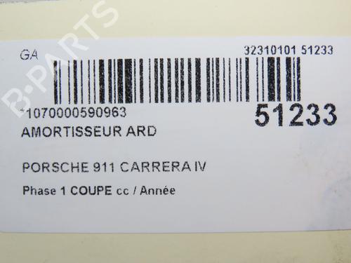 Right rear shock absorber PORSCHE 911 (996) 3.4 Carrera | BP24358801M19 