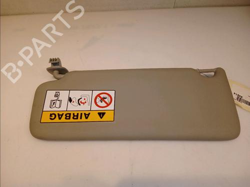 Used Right sun visor Right sun visor RENAULT TWINGO II (CN0_) 1.2 16V (CN04, CN0B) (75 hp) 12107513 12107513