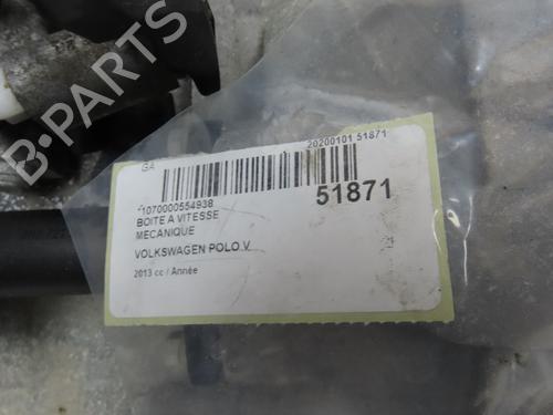 Used Gearbox Gearbox VW POLO V (6R1, 6C1) 1.6 TDI (90 hp) 28829418 28829418
