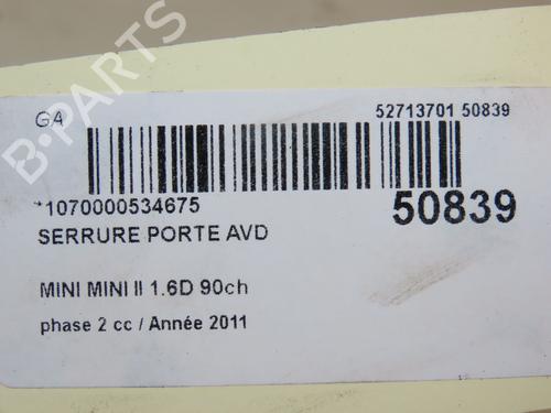 Front right lock MINI MINI (R56) One D | BP23098743C97